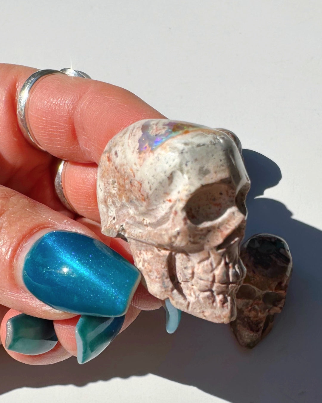 Cantera Opal Skull - Baltic Mermaid