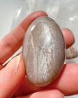 Sunstone & Peach Moonstone Palm Stone - I