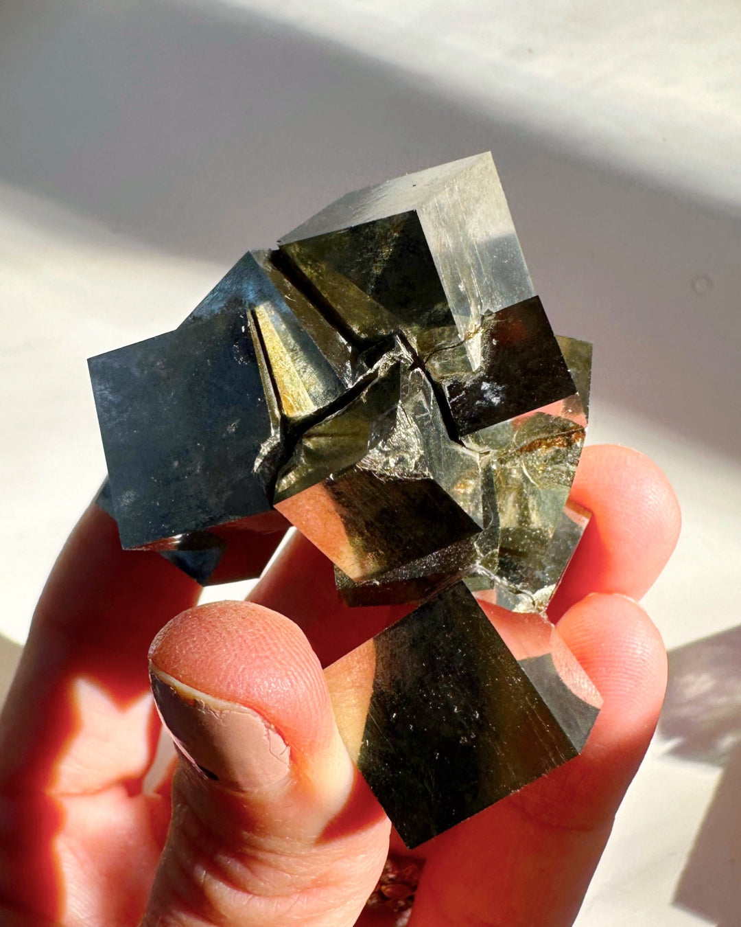 Pyrite Cube Cluster - AAA