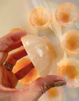 Peach Selenite Lil Bowls