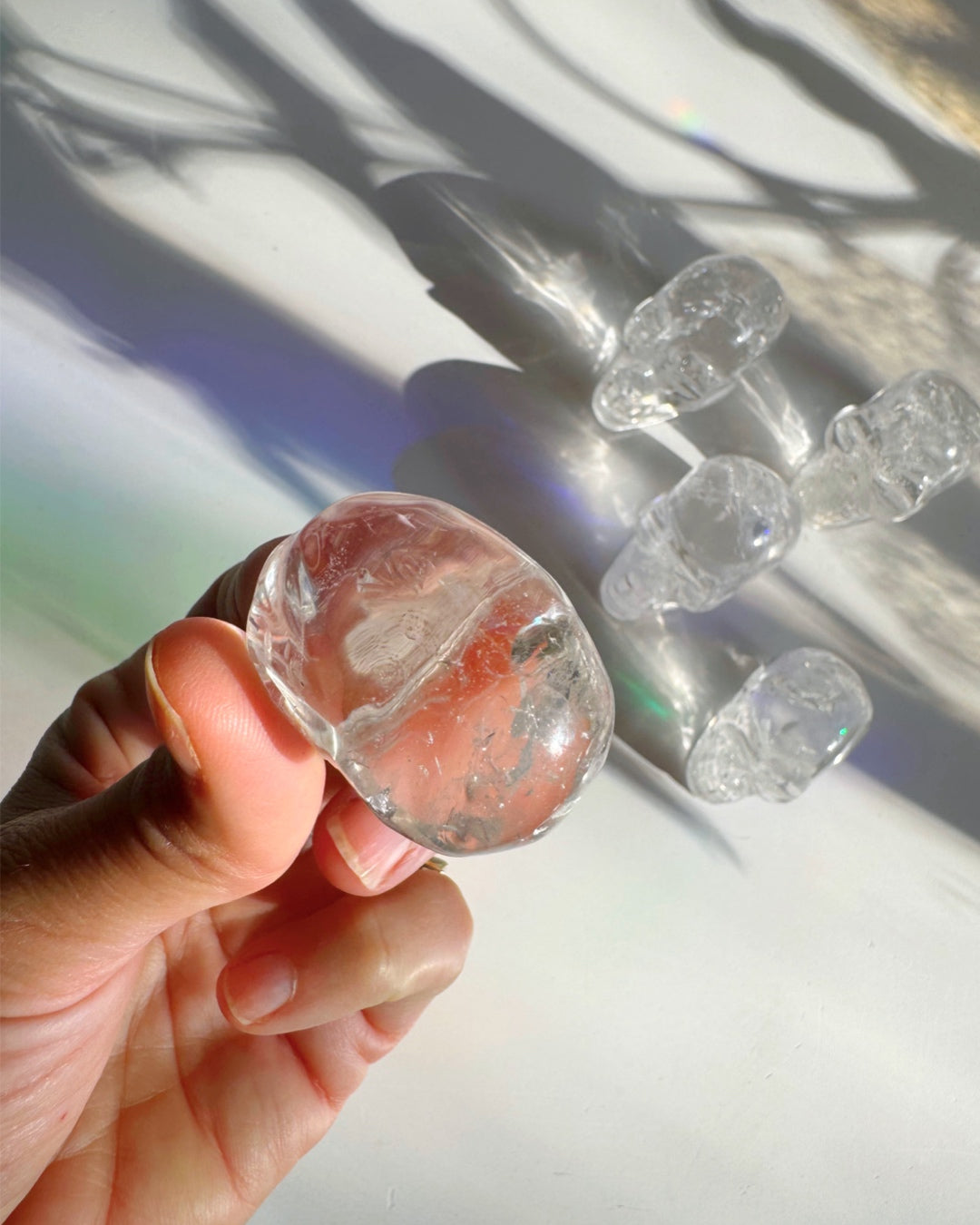 Clear Quartz Skull - Baltic Mermaid