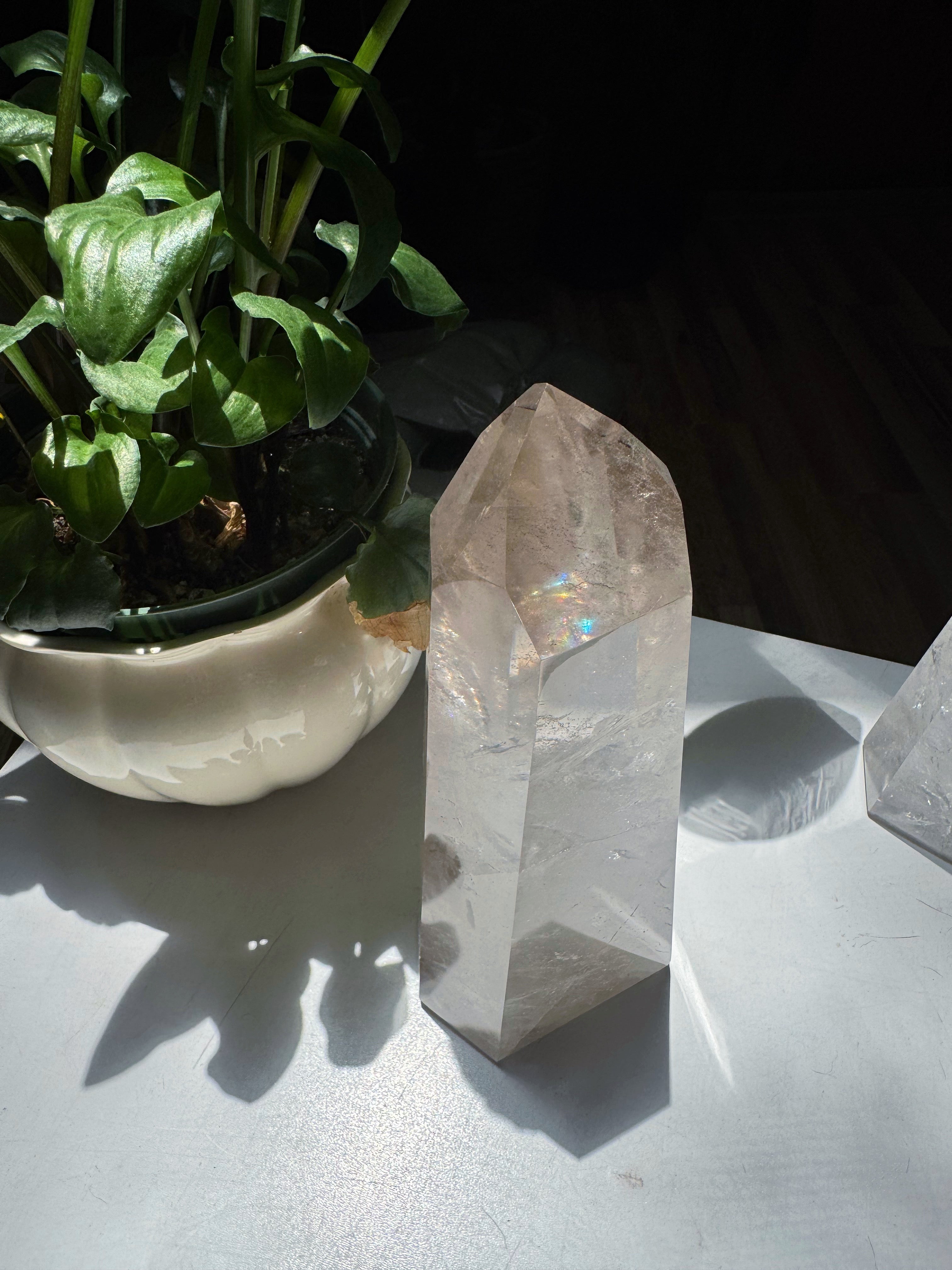 Large Smoky Quartz Tower from Brazil - AAA Baltic Mermaid