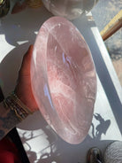 Large Rose Quartz Bowl Baltic Mermaid