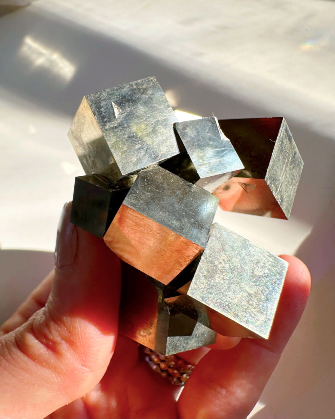 Pyrite Cube Cluster - AAA