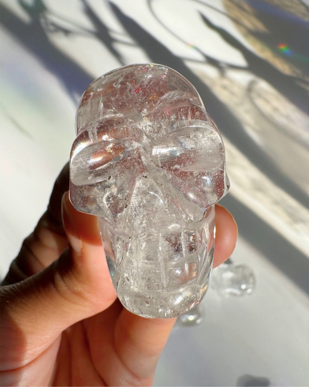 Clear Quartz Skull - Baltic Mermaid