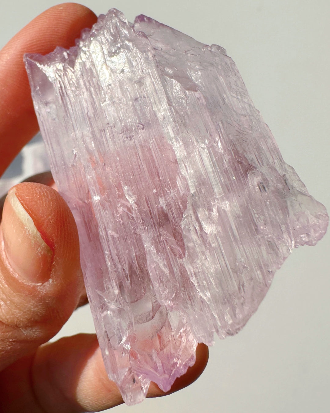 Raw Kunzite