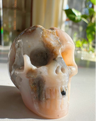 Pink Opal Skull - Baltic Mermaid