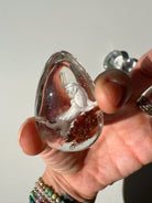 Intaglio Tiger Carved Chlorite Quartz/Garden Quartz  Cabochon Baltic Mermaid