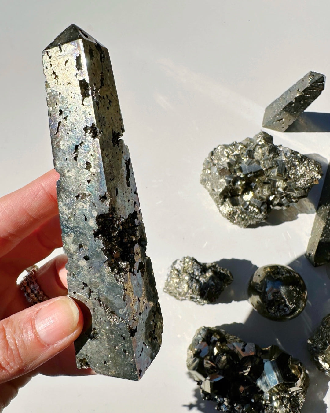 Pyrite Obelisk