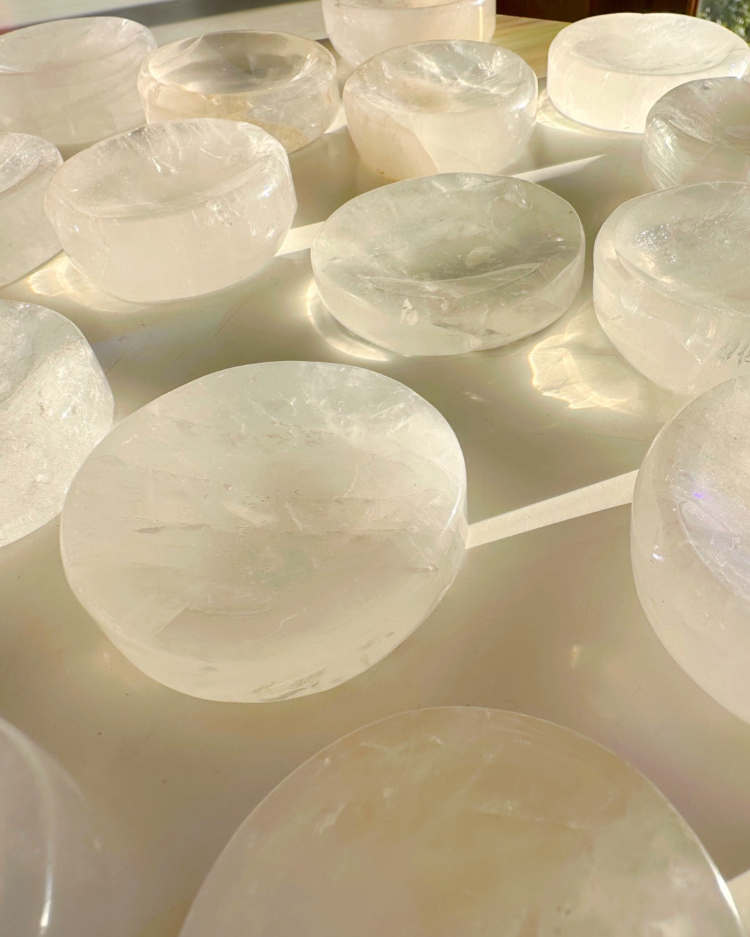 Clear Quartz Sphere Stand/Small Dish - Baltic Mermaid