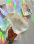 White Calcite Dish A