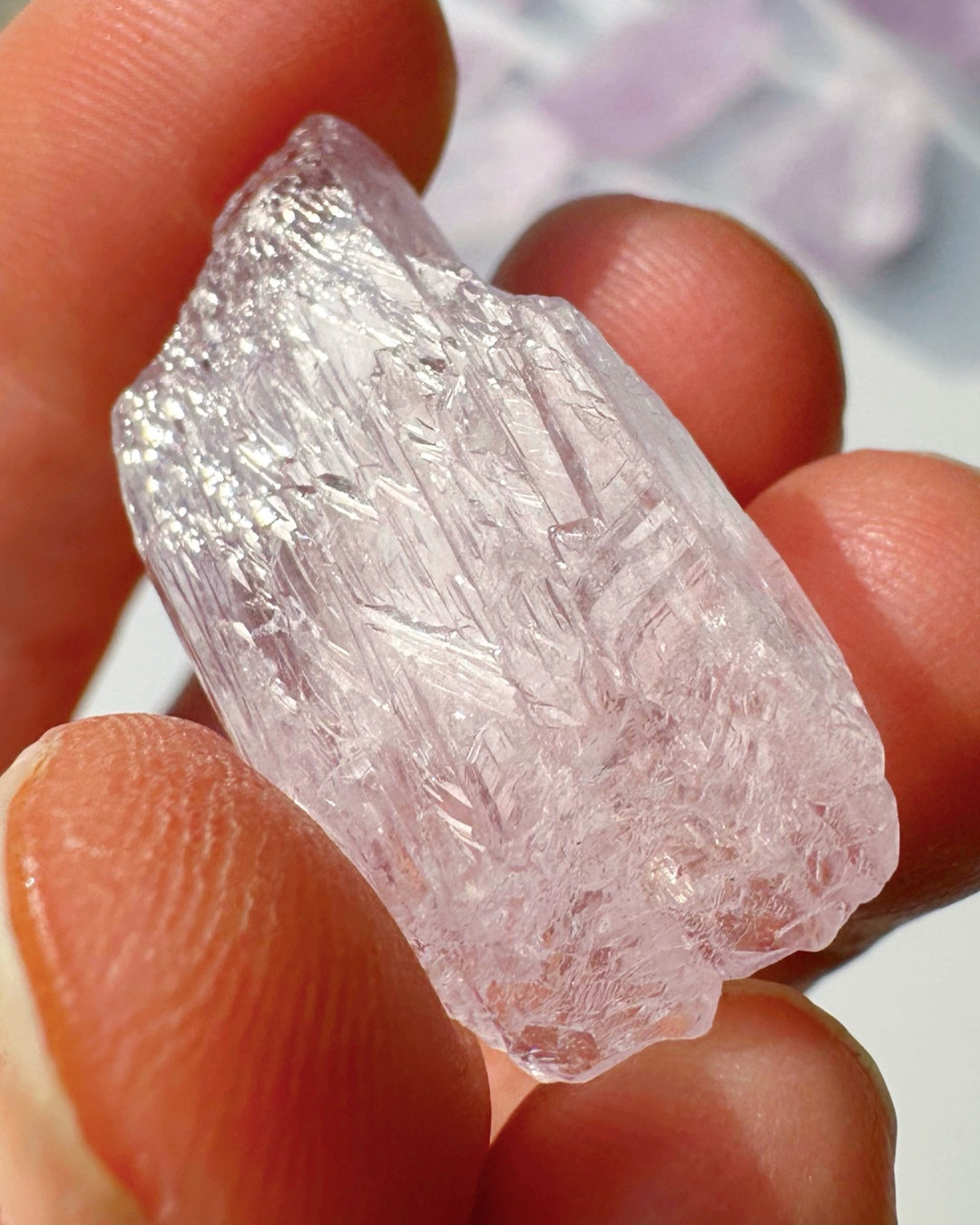Raw Kunzite - Baltic Mermaid