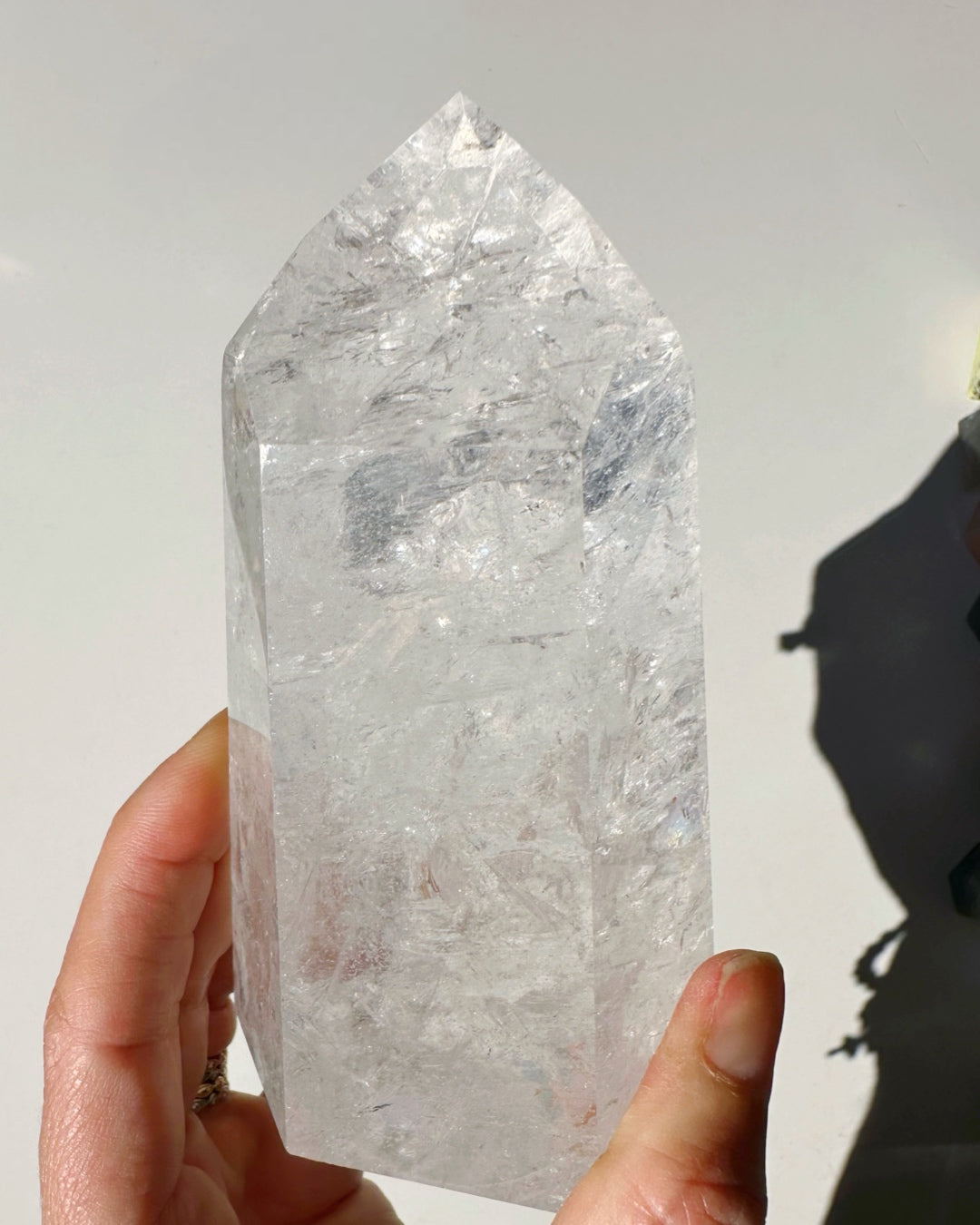 Clear Quartz Tower