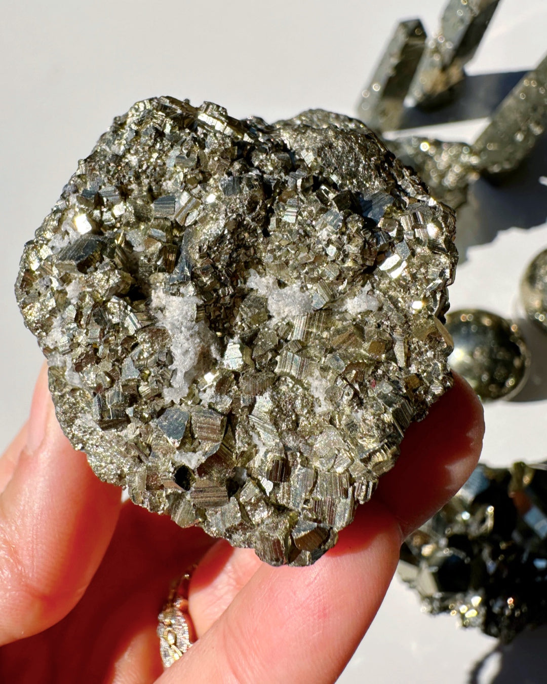 Pyrite Cluster - Baltic Mermaid