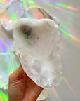 White Calcite Dish B