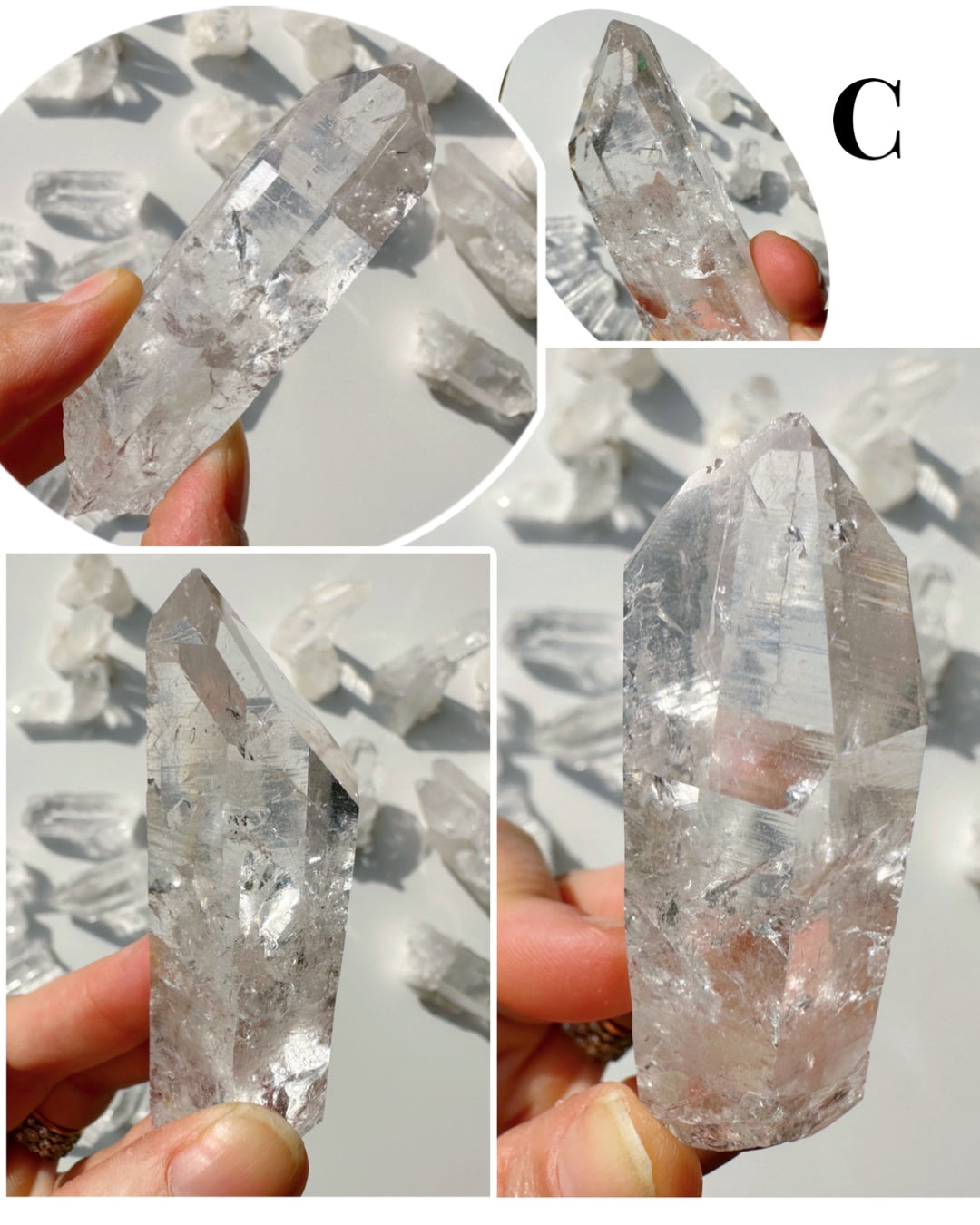 Arkansas Quartz Points - Super Clear - Baltic Mermaid