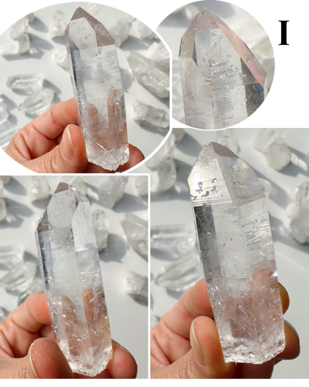 Arkansas Quartz Points - Super Clear