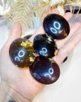 Amber Palm Stones