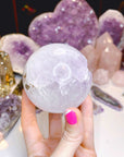 Amethyst Agate Sphere