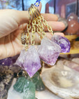 Amethyst Keychain