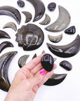 AAA Velvet Obsidian Tumble Stones