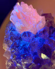 Amethyst Cluster w/ Calcite