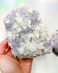 Amethyst Cluster w/ Calcite