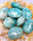 Amazonite Palm Stones