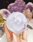 Amethyst Agate Sphere