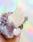 Amethyst Cluster w/ Calcite