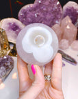 Amethyst Agate Sphere