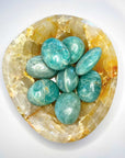 Amazonite Palm Stones