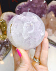 Amethyst Agate Sphere