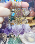 Amethyst Keychain