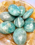 Amazonite Palm Stones