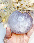 Amethyst Agate Sphere