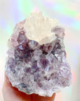 Amethyst Cluster w/ Calcite