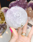 Amethyst Agate Sphere