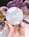 Amethyst Agate Sphere