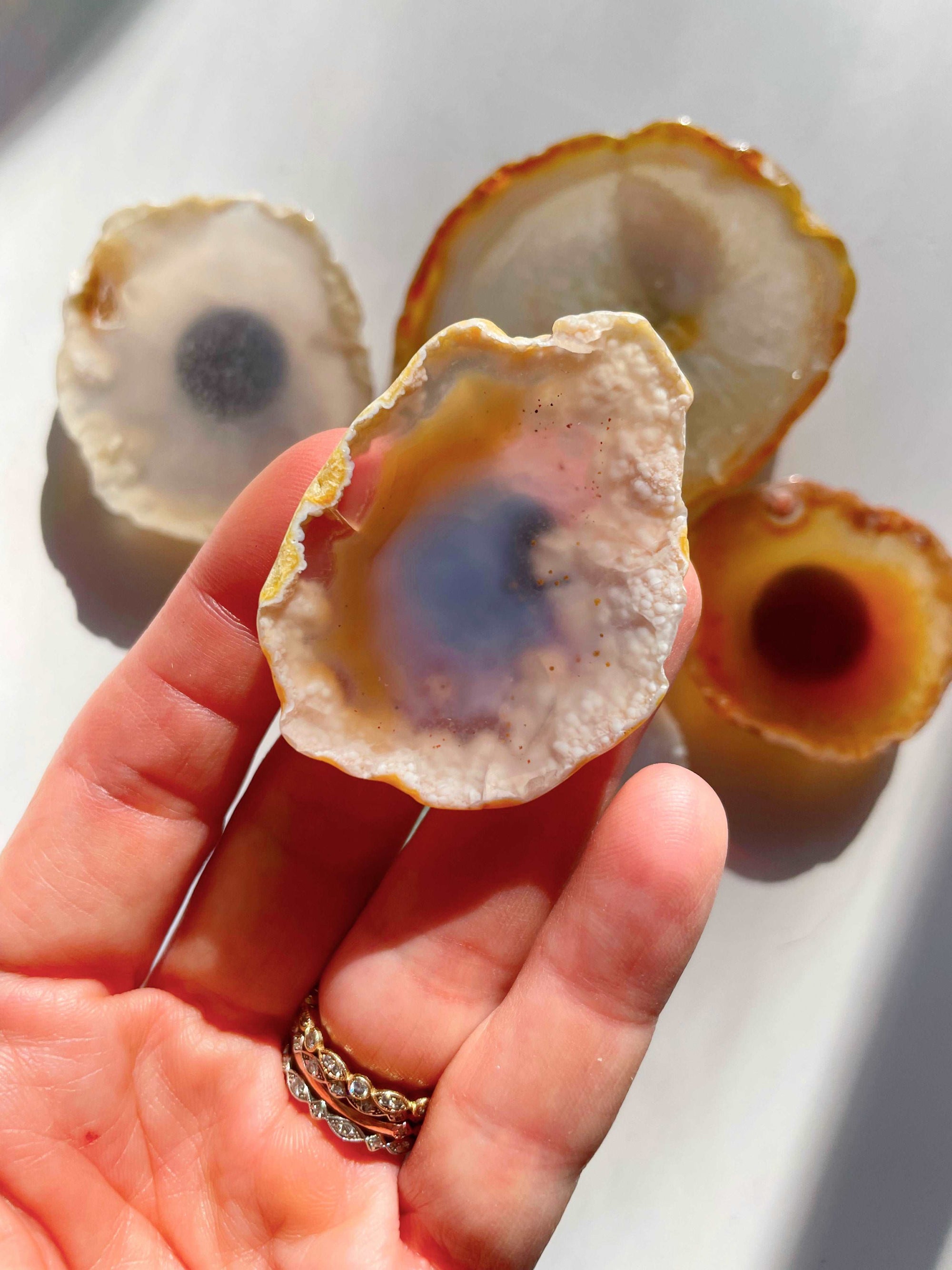 Agate Magnet Set E