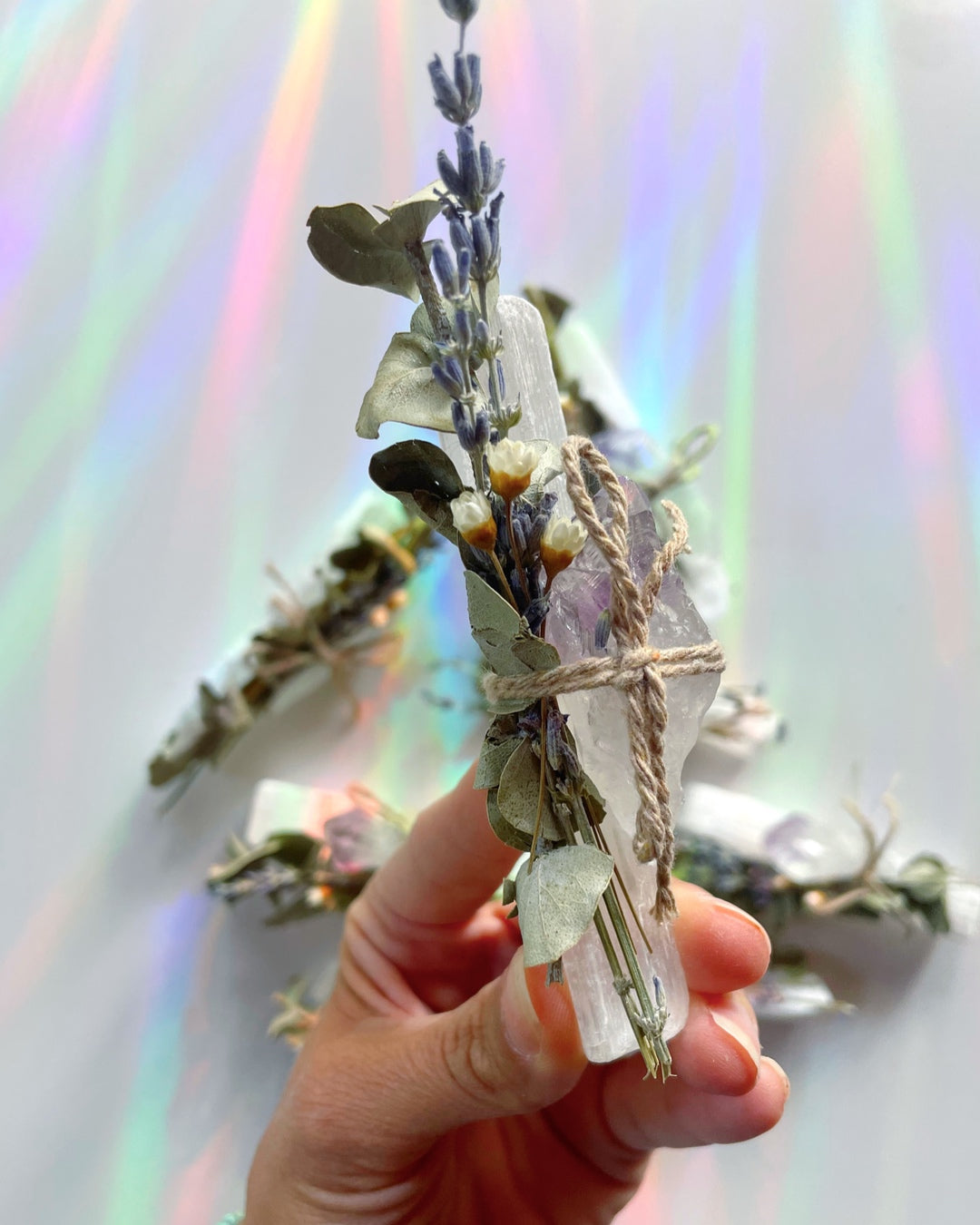 Amethyst & Selenite Bundle - Baltic Mermaid