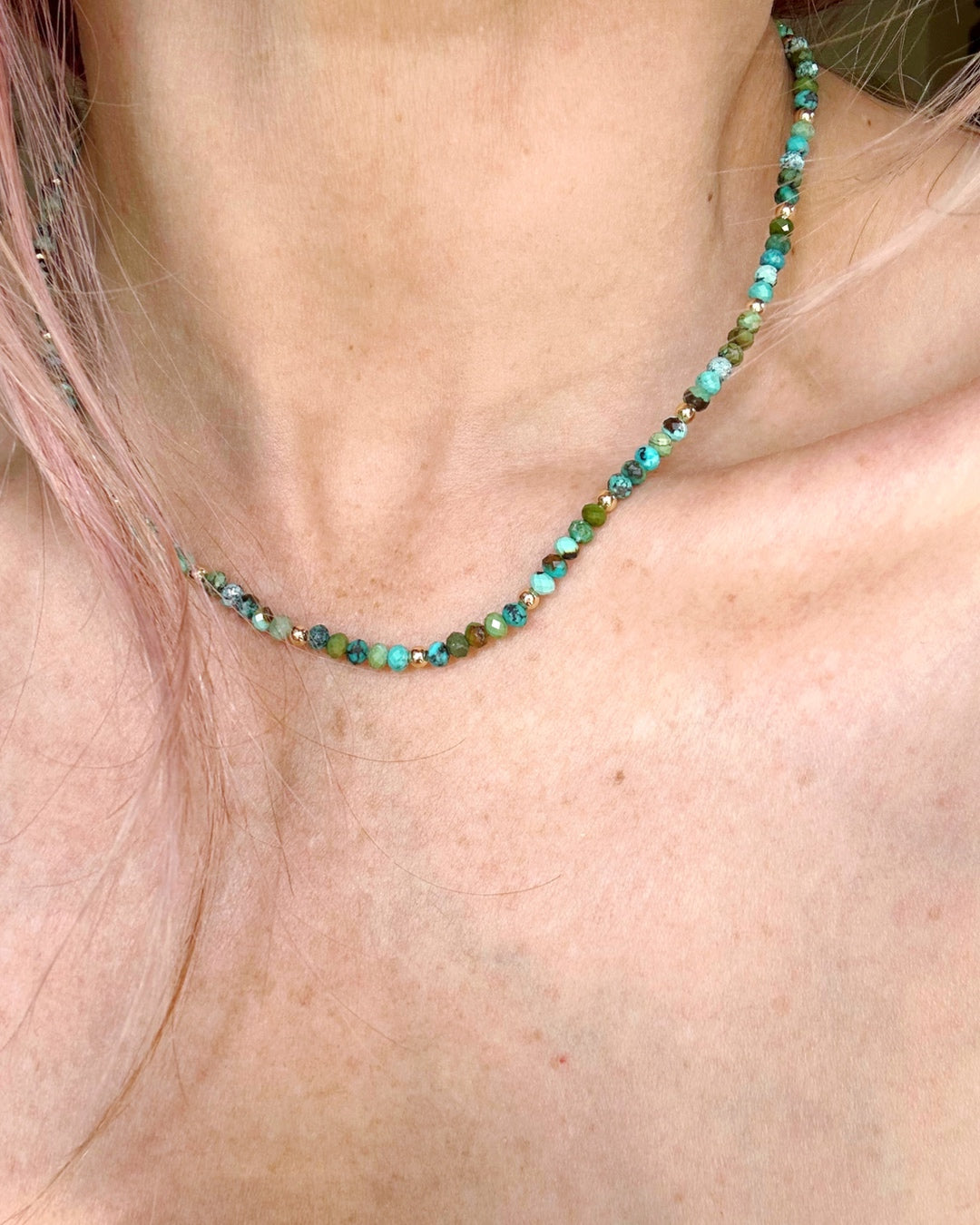 Turquoise Candy Necklace - Baltic Mermaid