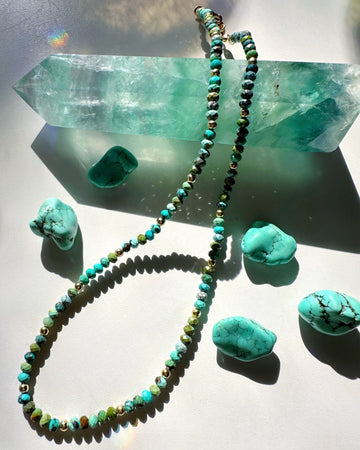 Turquoise Candy Necklace