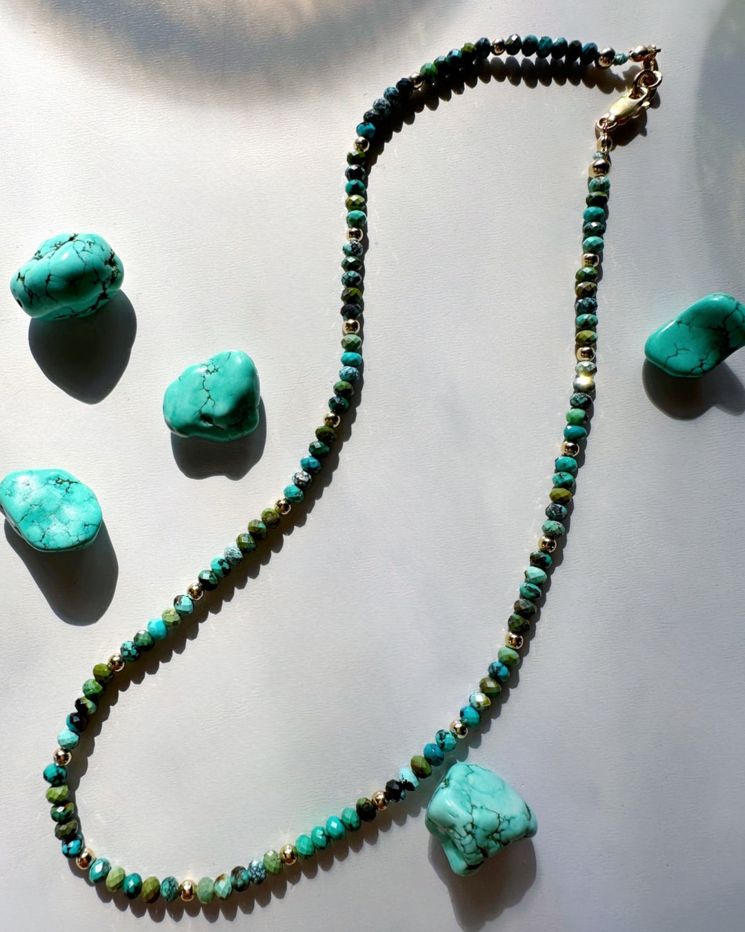 Turquoise Candy Necklace - Baltic Mermaid