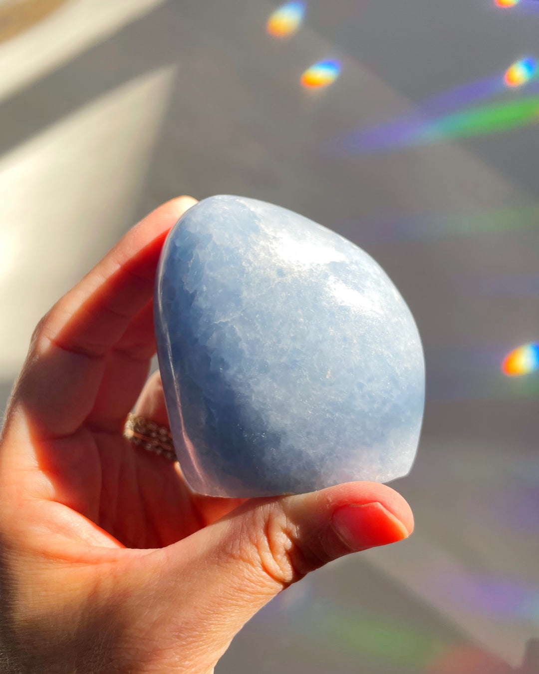 Blue Calcite Freeform - Baltic Mermaid