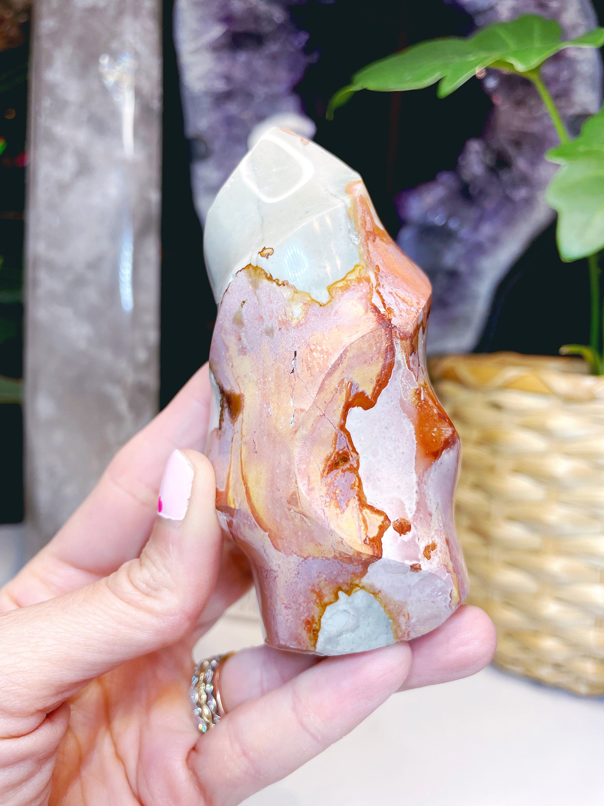 Polychrome Jasper Flame