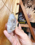 Druzy Agate Pendant 14k Gold Filled Necklace