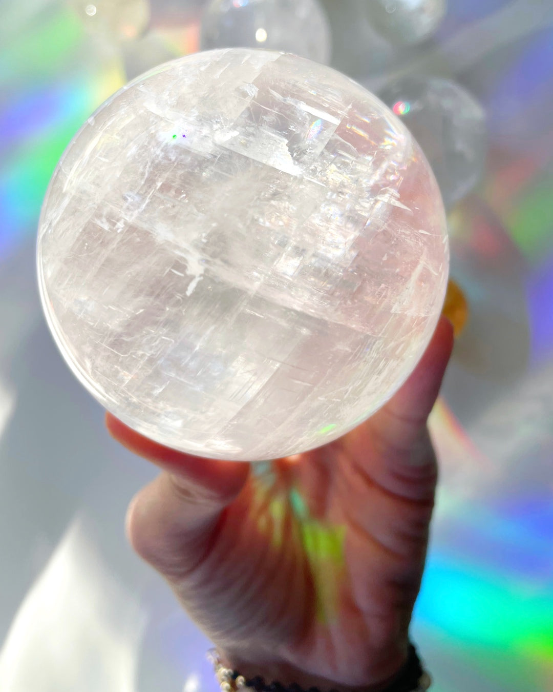 Optic Calcite Sphere AA