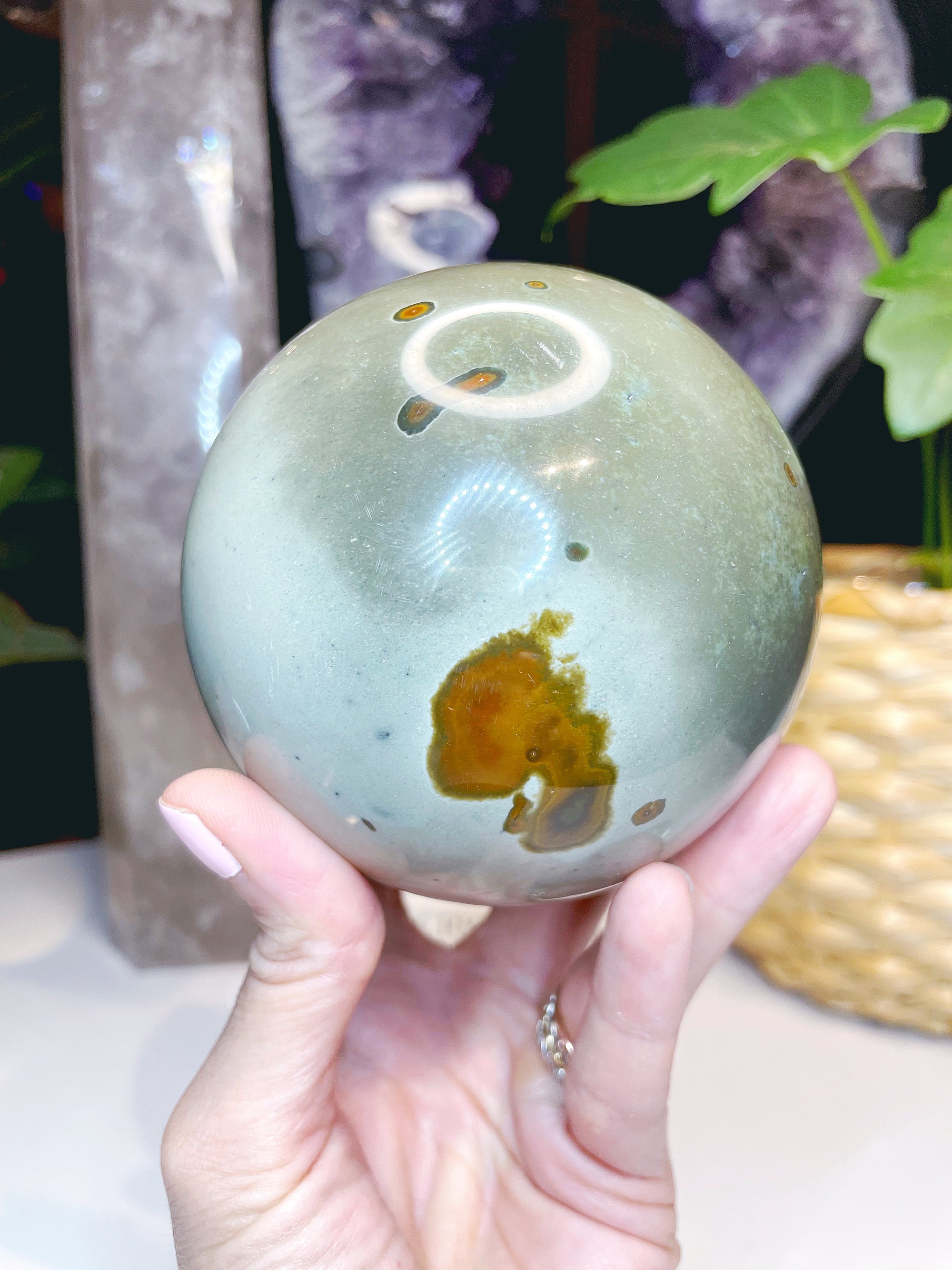 Polychrome Jasper Sphere - Large