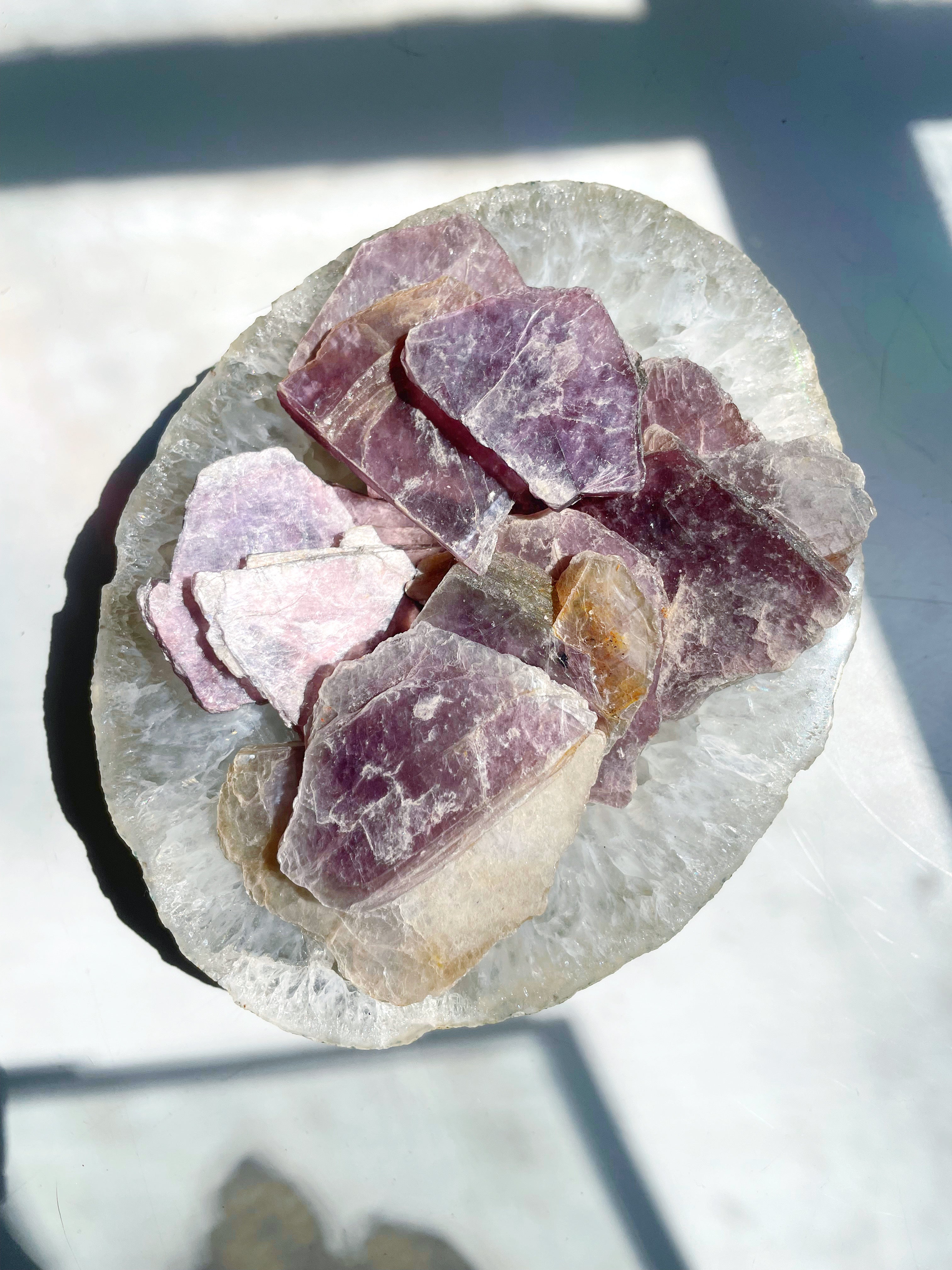 Raw Lepidolite - Baltic Mermaid